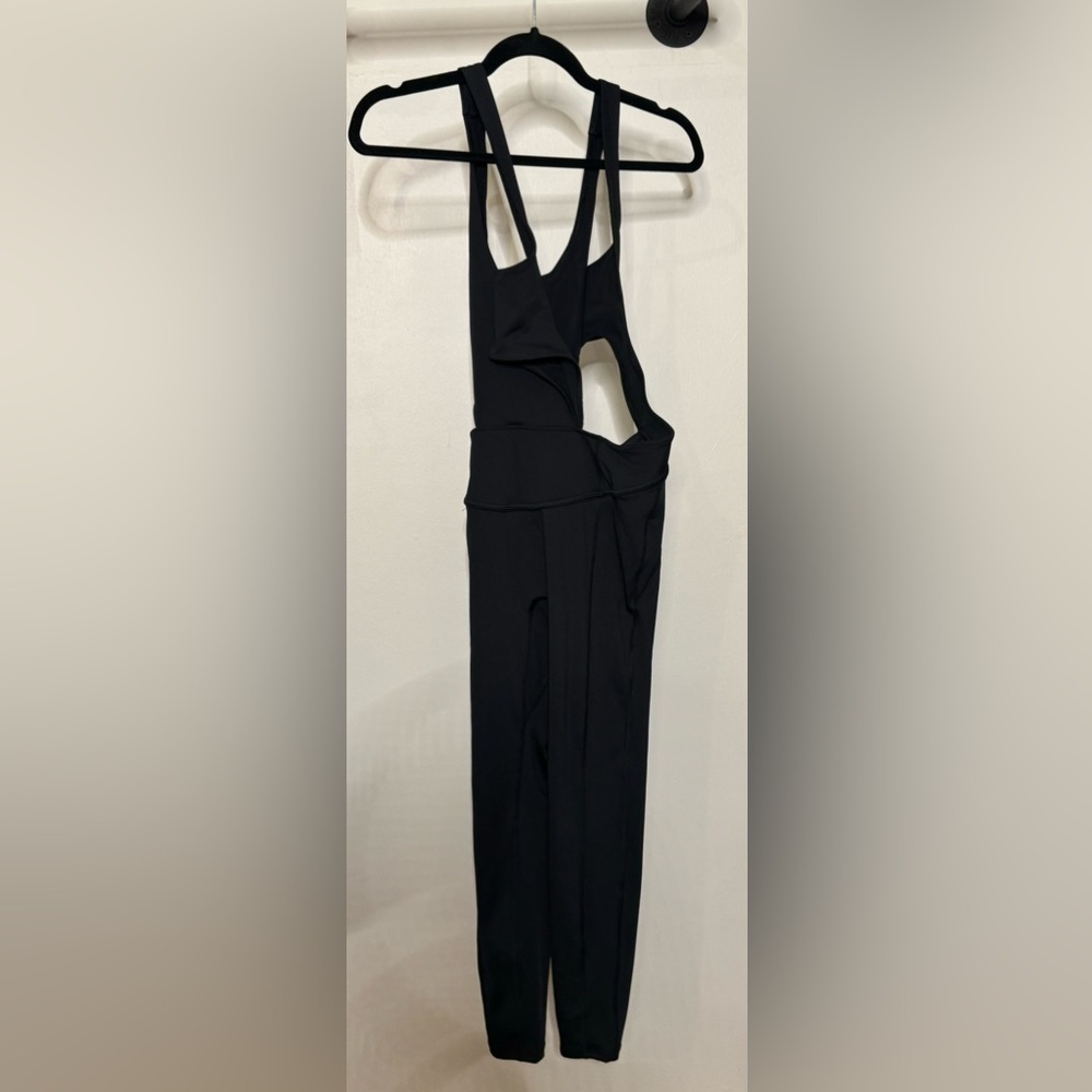 Free People Movement Back It Up Onesie in Black Workout - Picture 5 of 7